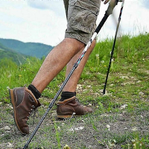 PIAO 20 stykker / 10 par asfaltgummi buffere X-4GT til alle almindelige Nordic Walking stave - vandrestave