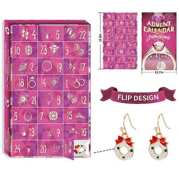 Smykke-adventskalender for kvinner 2022 jul.