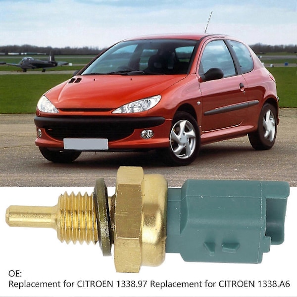 Vattentemperatursensor för kylvätska, snabb respons, hög prestanda, 1338.A6 Ersättning för CITROEN