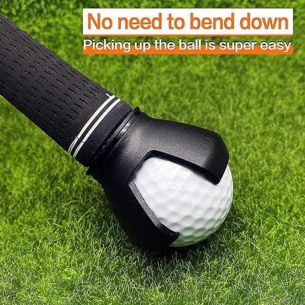 3x Mini Golfbold Opsamlingsværktøj Retriever Golfbold Optrukket Golfbold Samler