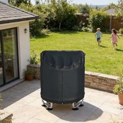 Trampolinskydd, runt barntrampolinskydd, vintertrampoliner, perfekt för att skydda din trampolin.