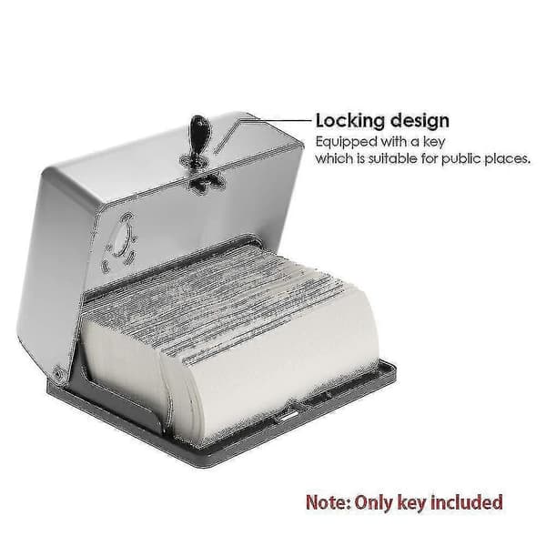 Sort nøgle til Chuangdian sæbedispenser og tissue dispenser sikkerhedslås design-God-Yvan