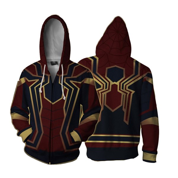 Marvel Avengers 3D print hupullinen neuletakki urheilupaita style 1 Kids - M