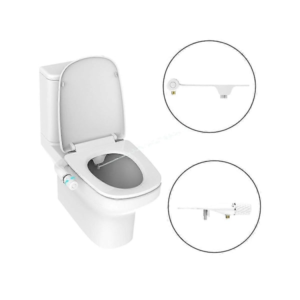 Toalett Bidet Tilbehør Smart Bidet Ultra-Slanke Dyser Selv Bærbar Rengjøring Vanntrykk Enkel