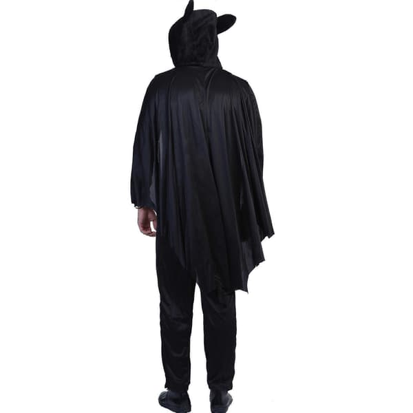Herr Cosplay Kostym Fladdermus Cospaly Kostym