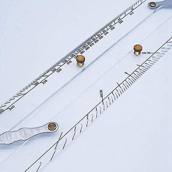 Marine Lineal Parallel Lineal Søkort Parallel Lineal Kortlægningspunkter Til At Trække Parallel Lineal 450mm