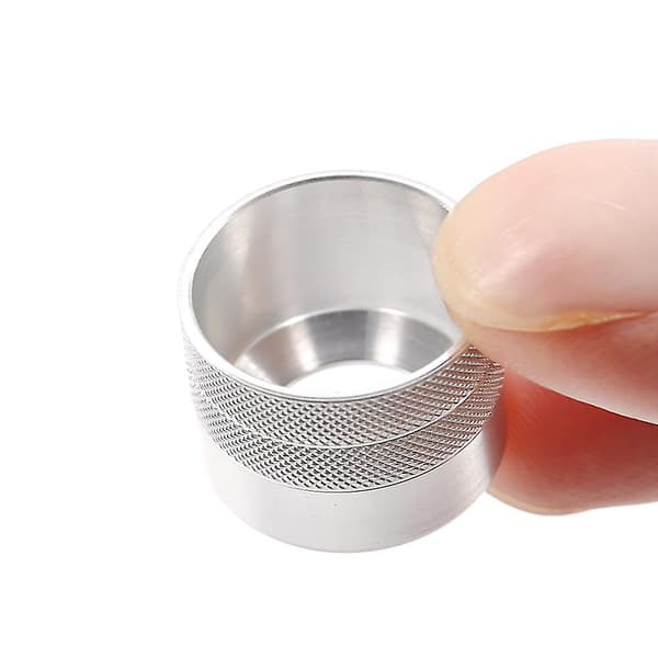 Bil Aircondition Volumenkontakt Ring Knop Cover Luksus Til X5 E70 E71 2008-2013 (sølv)