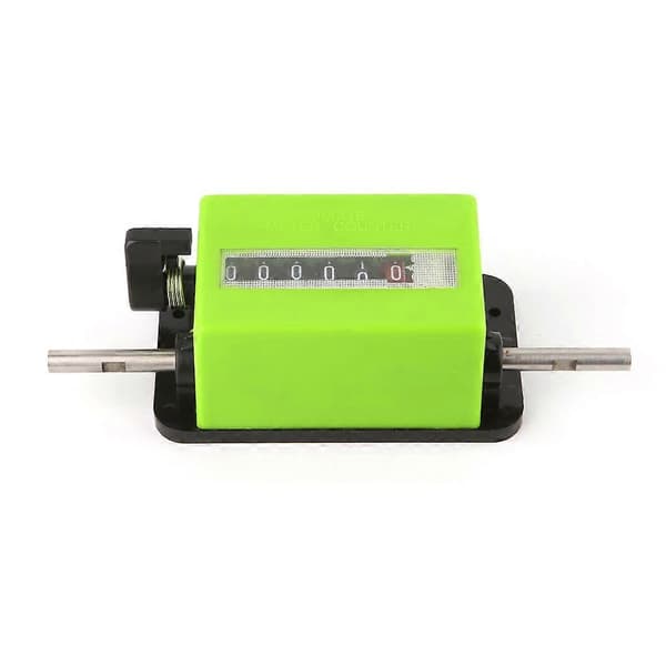 Rotasjonsteller Håndteller Meter Turteller Roterende Mekanisk Teller Meter