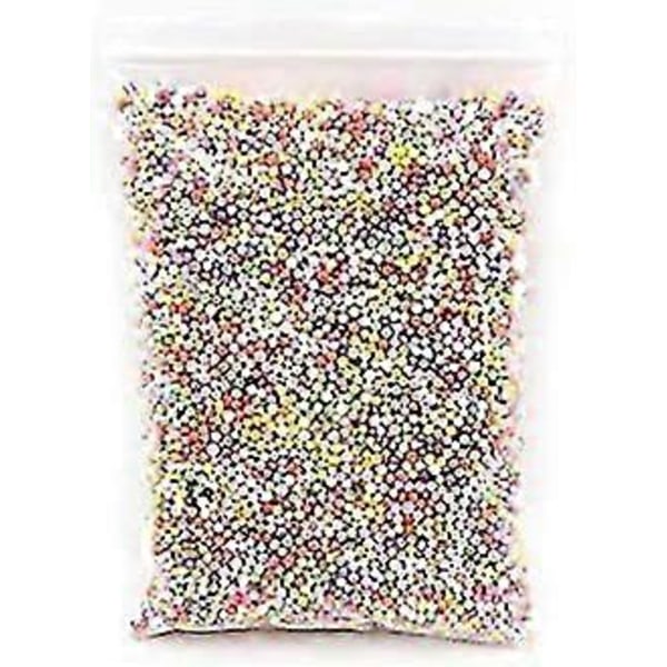 Tillverkad med polystyren för DIYArts hantverk 8000 st 2-4 mm Slumpmässig färg slumpmässig färg