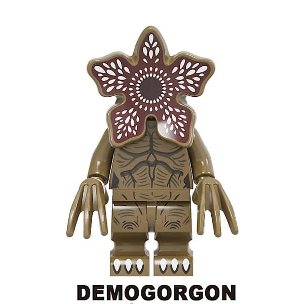 8 st Stranger Things-serien monterade byggklossar leksaksset minifigurer modell barnpresent