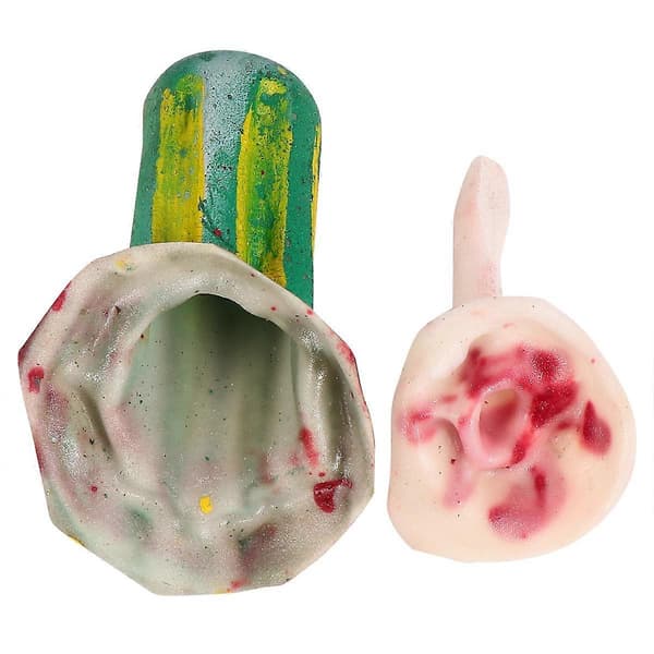 Sårpropp Läskig Sårpropp för Scenföreställning Halloweenfest Gummimaterial 1-pack