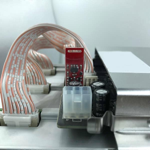Red Devils Analog Hastighedsenhed In-line Version 12V PWM Ventilator Hastighedssimulator