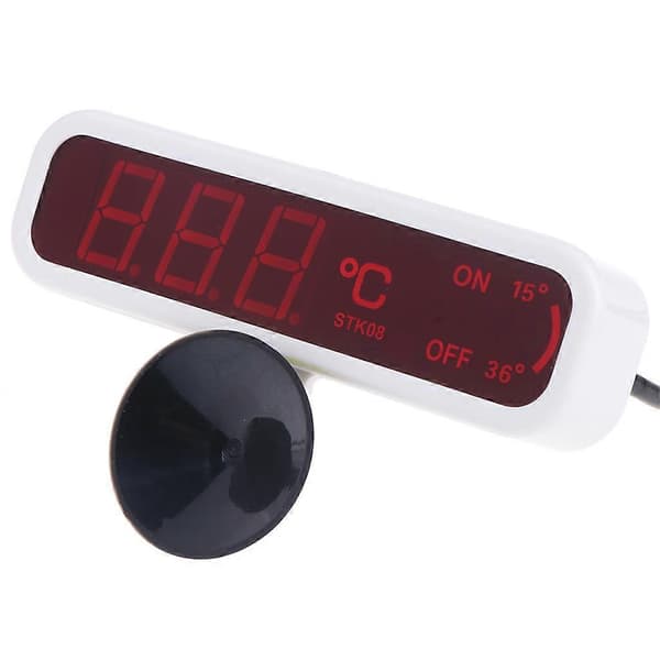 Kylskåp Akvarium LCD Display Termometer Digital Termo Temperaturmätare