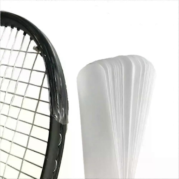 Transparent Racket Head Sticker Frame Guard Repskydd Tennisracket Skyddstejp Minska Friktion TPU