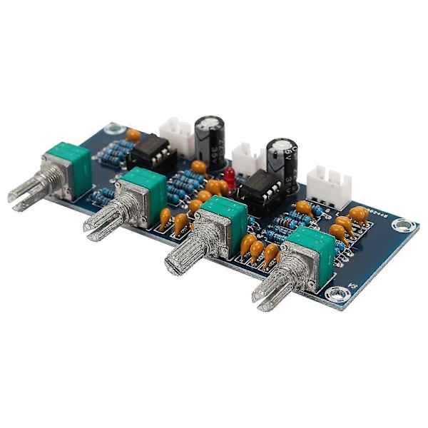 Ne5532 Tone Board Preamp Forforstærker Med Diskant Bas Lydstyrke Justering Forforstærker Tone Controller F (haoyi