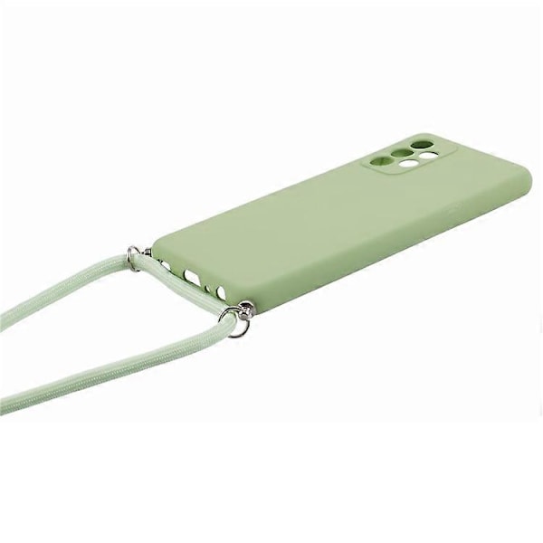Kompatibelt Skal för Samsung Galaxy A52 4G / 5G / A52s 5G, Exakta Utskärningar, TPU-skydd med Långt Snöre Green