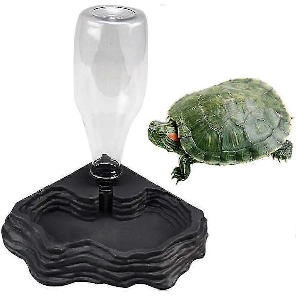 Lemmikin Vedenjakaja Automaattinen Juomafontäni Reptile Turtle Lizard Basin Reptile Box Landscaping