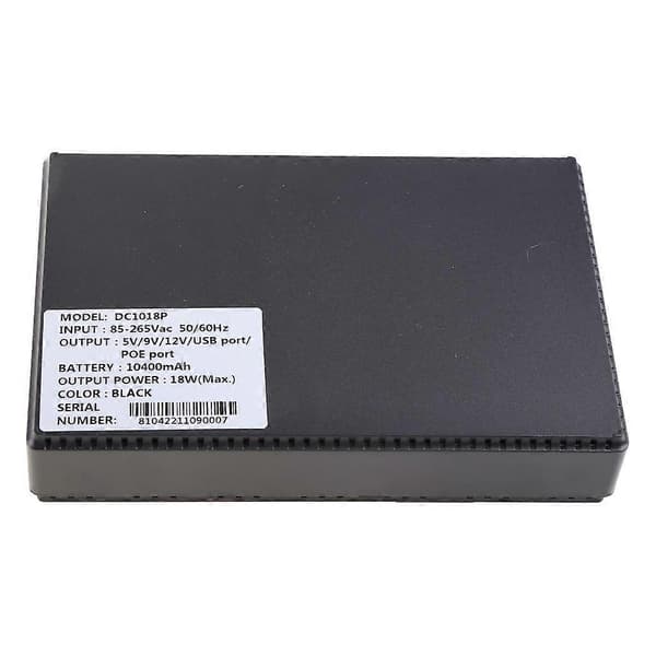 5V/9V/12V Mini UPS Backup Batteri til Modem, Fremmødemaskine og Belysning
