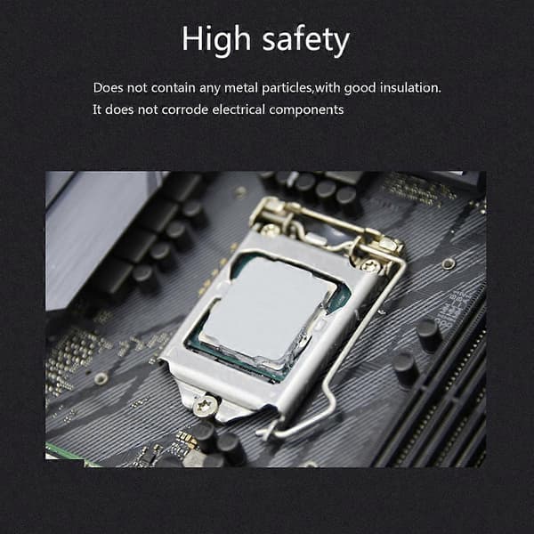 Sprøjte HY883 Termisk Fedtpasta 5.15W / m-K til AMD til Intel CPU Varme