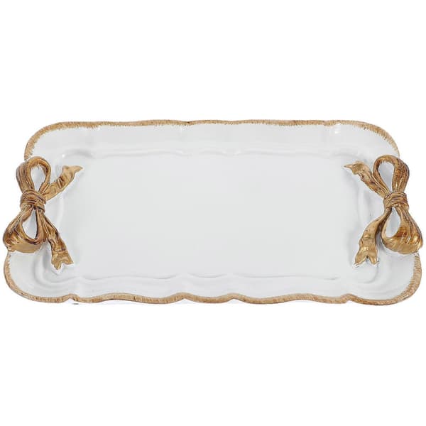 Vintage Bow serveringsbakke, kompakt design passer til moderne og traditionelle hjem