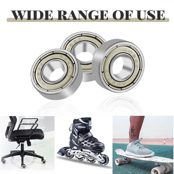 608zz Kuglelejer, Abec 7, 20 stk. Speed Lejer Kvalitets Kuglelejer Til Rulleskøjter, Skateboard, Longboard, Waveboard, 8 X 22 X 7mm