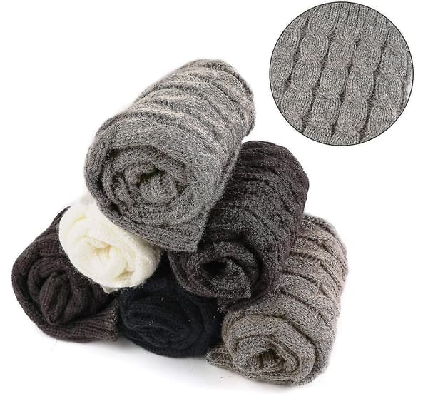 2 par damleggings, benvärmare (2 st, vit, grå)