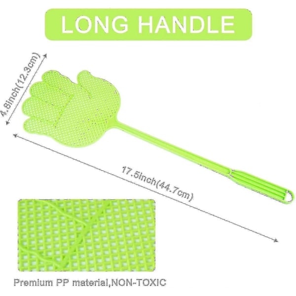 Flugsmälla - Roliga handformade flugsmällor - hållbara - Färgglada, 6-pack