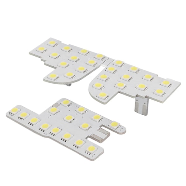 3 kpl 48SMD 39LED Auton sisävalaistuslukuvalo 12V 5W Valkoinen 8000LM Kattolamput Vaihto CRV 2017+