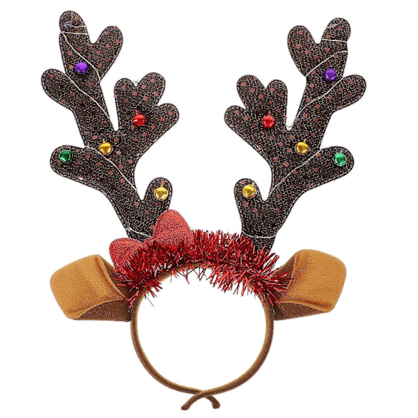 Gevir Pandebånd Cosplay Hjortegevir Pandebånd Sødt Julefrokost Gave Til Kvinder Mænd Børn 1 stk