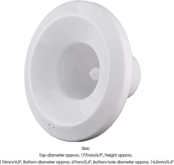 Vannkjøler Vanndispenser Flaskeholder Reservedel - Hvit