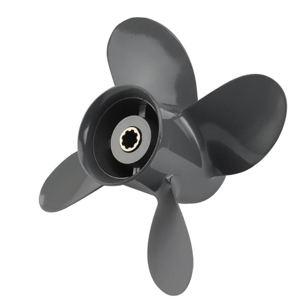 Propeller 4-bladig 9 1/4x10 för utombordare BF8D/BF9.9D BF9.9/BF15A BF15D/BF20 8 splines 58134-ZV4-