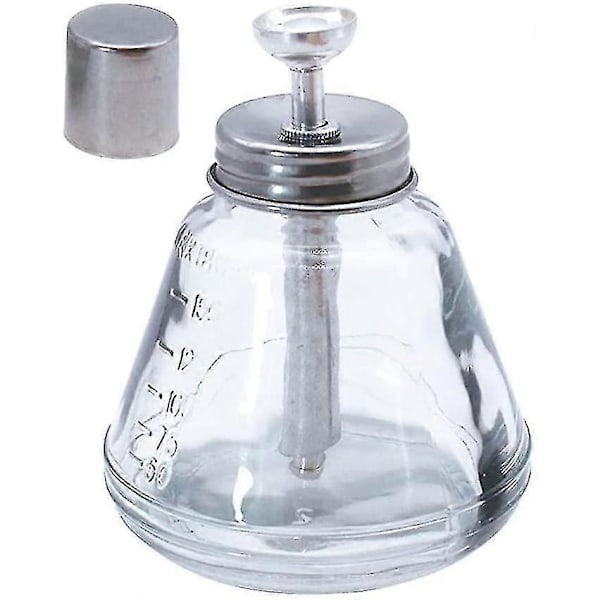 180 ml Push Down Pumpe Dispenser Glasflaske Låsbar Pumpe Dispenser Flaske Push Down Manicure Til Neglelak Makeupfjerner