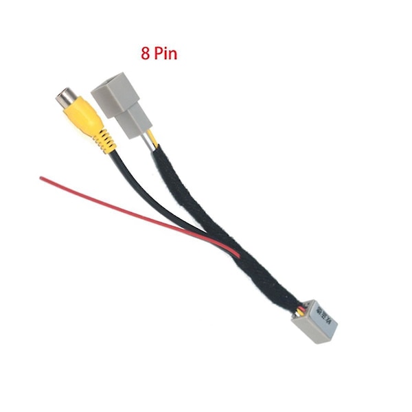 2 st Bil Backkamera Rca Video Omvandlarkabel Adapter För Asx Gf Zj