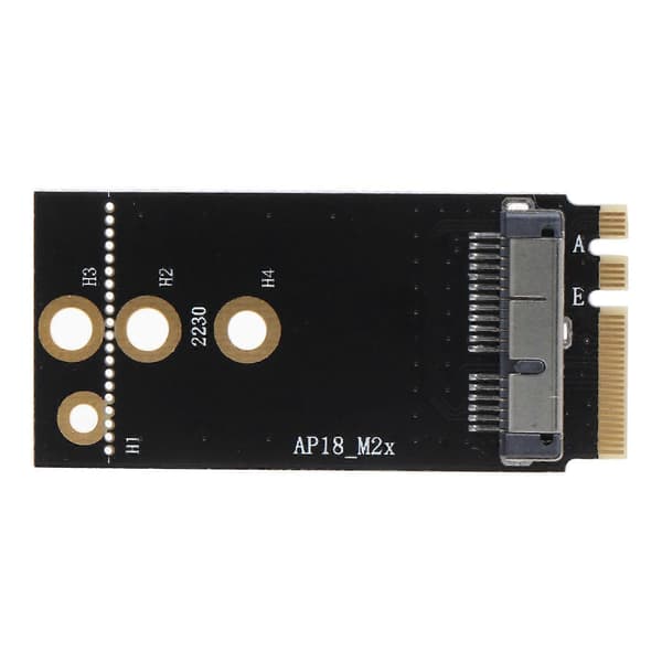 Mini PCIE Trådløst Netværkskort til NGFF(for M.2) til Key A/E interface Adapter C
