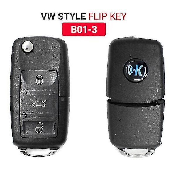 KEYDIY B01-3 Fjernbetjening Bilnøgle Universal 3 Knapper til Style til KD900/-X2 MINI/ URG200 Program