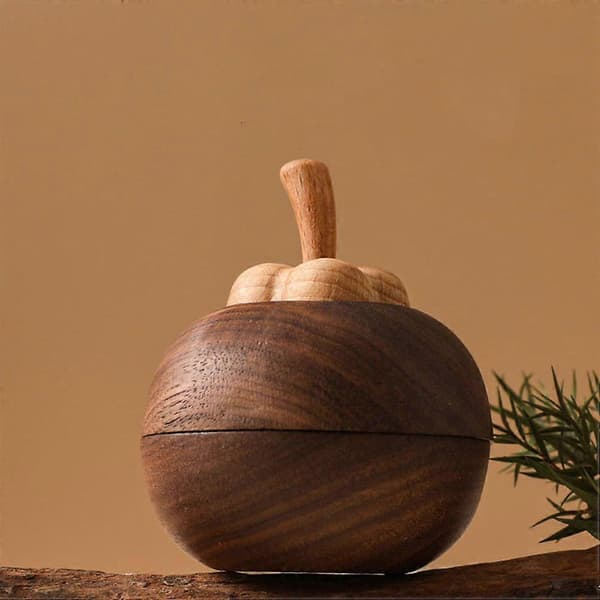 Æterisk olie diffuser i træ, dekorativ aroma diffuser til stuen, sød form