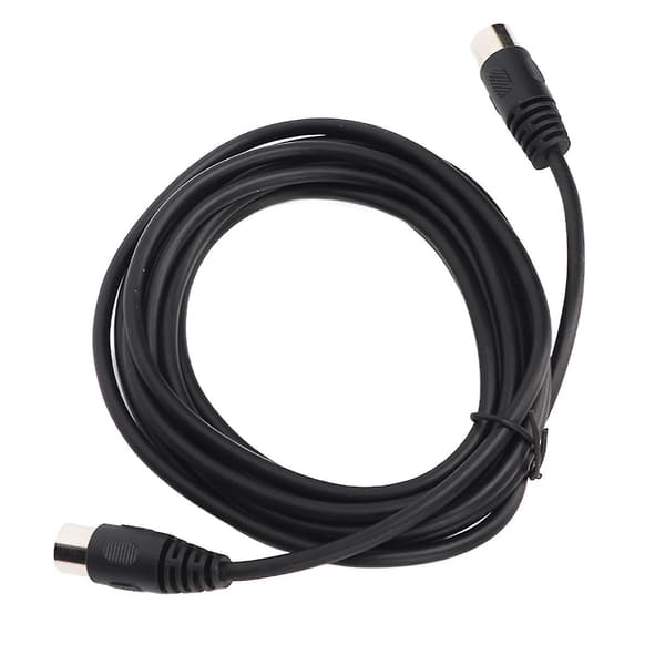 6 Pin Din Kabel Han til Han Plug and Play Lydsignalforbindelse Din Forlængerledning til Digital Enhed 3 Meter / 9,8ft