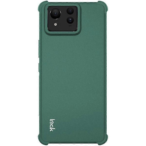 IMAK Kompatibel Med Asus Zenfone 11 Ultra 5G Cover Mat TPU Airbag Stødsikkert Telefon Cover Green