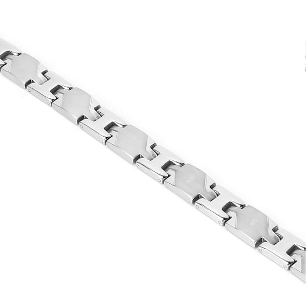 Magnetarmband Dam Titanstål Silver Magnetterapi Armband för Smärtlindring