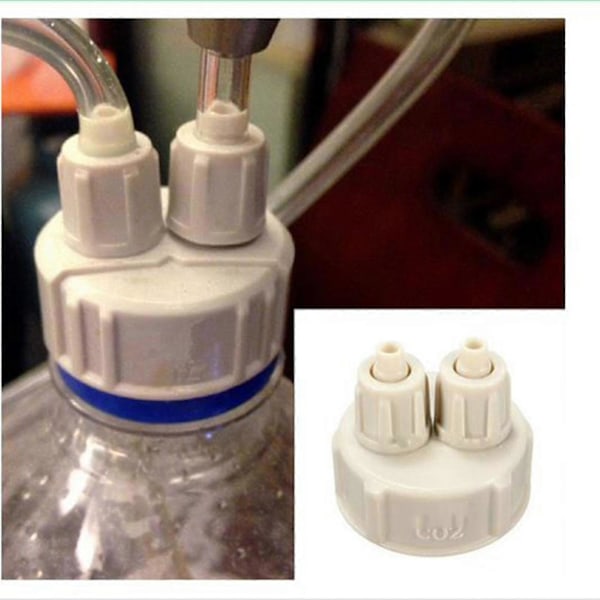 Enkelt akvarium flasklock för DIY levande växter CO2-diffusor luftgeneratorsystem