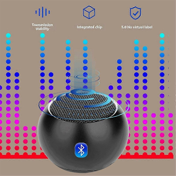 M3 Mini Langaton Bluetooth Kaiutin Kannettava Pieni Kortti-Sisäänrakennettu Bluetooth Kaiutin Järeä Basso Ulkoiluversio 2