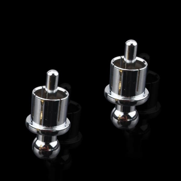 Phono-kontakt RCA Skjerming Jack Socket Beskyttelsesdeksler Reservedeler