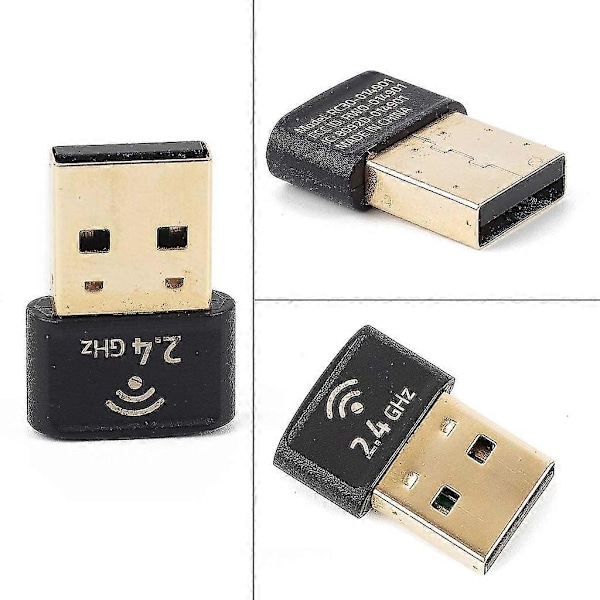 1 kpl USB-vastaanotin Razer ManO'War 7.1 langattomille kuulokkeille pelikuulokemikrofonille
