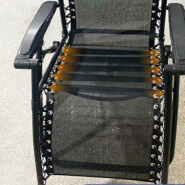5 Stykker Gravity Recliner Forstærkningsstropper Stol Udskiftning Forstærkede Stropper Patio Recliner Lænestol Reparation Stol Bælter Stol F4871 AWR