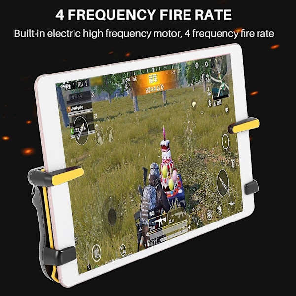Trigger Spelkontroll Kapacitans L1r1 Eld Sikta Knapp Gamepad Joystick För Fps Spel För Pubg-haoyi