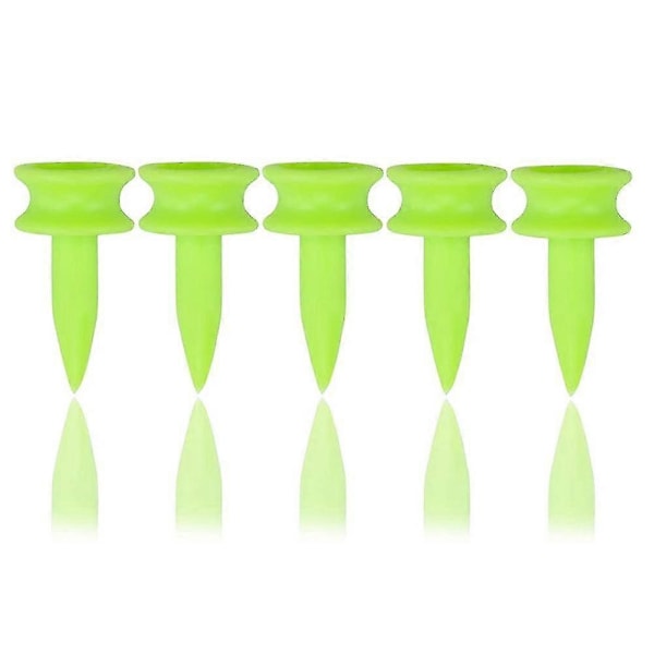 Golf Tees 1 Tomme 100 Stk Plast Golf Castle Små Tees (grønn) (floker)