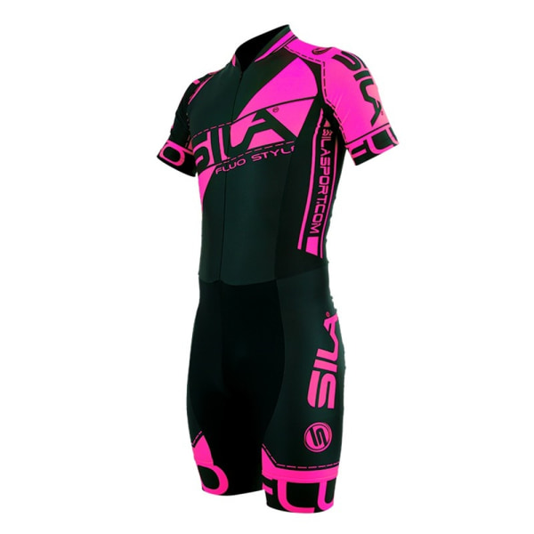 SILA Sport Cykeltröja Herr Triathlon Kläder Skinsuit Ropa Ciclismo Cykel Utomhuscykling Jumpsuit Herr Skridskodräkt 18 S