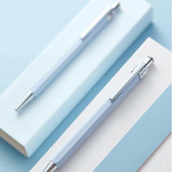 Kulepenn Refill Refillable Retractable Penn Grønn/Rosa/Blå Barnebursdagsgave