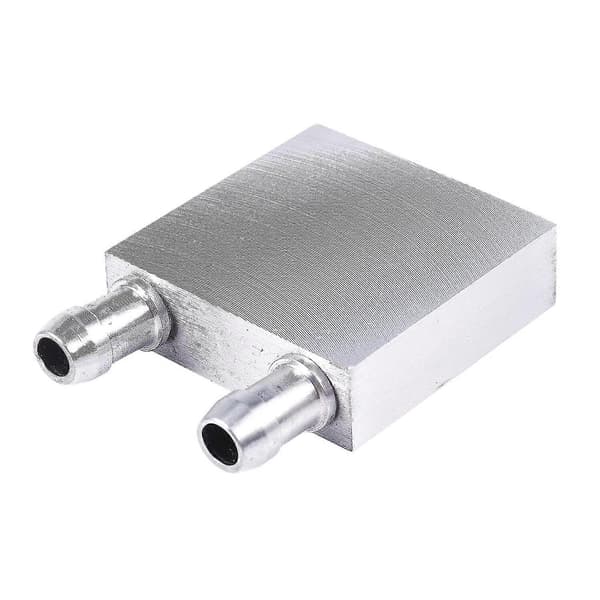 40x40x12mm Aluminium Vattenkylningsblock Kylfläns för Dator CPU Radiator