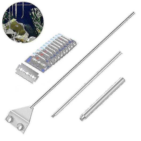 Akvarierenserbørste i aluminium-magnesiumlegering XiXi